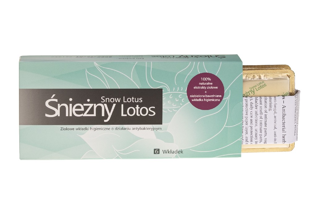 Snow Lotus Antibacterial herbal pantyliners